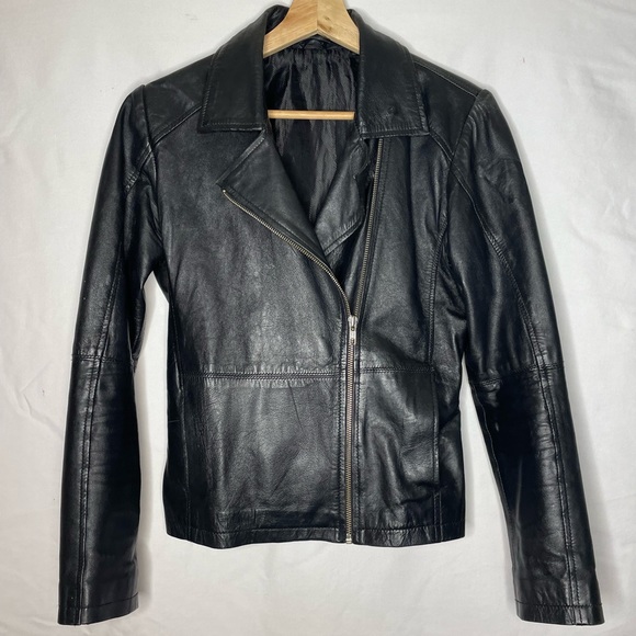 Vintage Reworked Leather Jacket - Picture 2 of 4